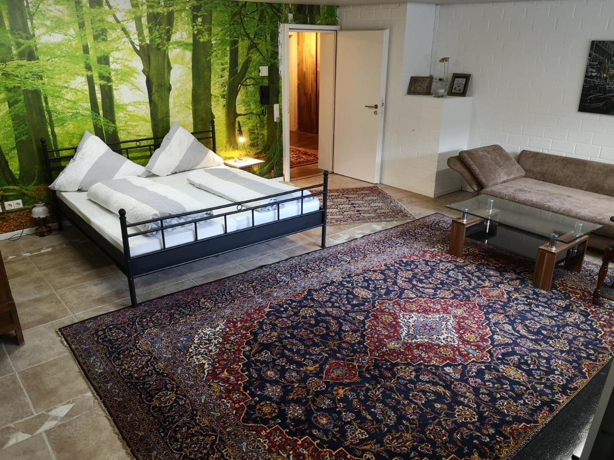 Wohnlich Appartement Würselen Buitenkant foto